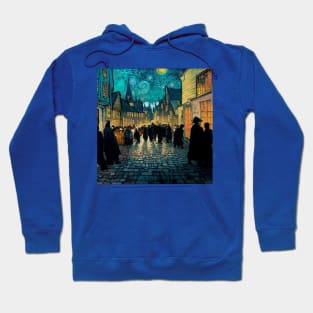 Starry Night in Diagon Alley Hoodie